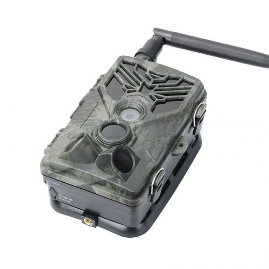 HC-810M 2G MMS SMS Email 16MP HD 1080P 0.3s Trigger 120° Range IR Night Version Wildlife Trail Hunting Camera Trap Camera HC-810M 2G MMS SMS Email 16MP HD 1080P 0.3s Trigger 120° Range IR Night Version Wildlife Trail Hunting Camera Trap Camera