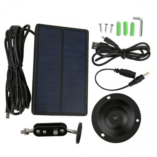 SP-02 2000mA 9V Outdoor Solar Panel Solar Power Supply Charger for 9V HC900 HC801 HC700 HC550 HC300 Trail Camera