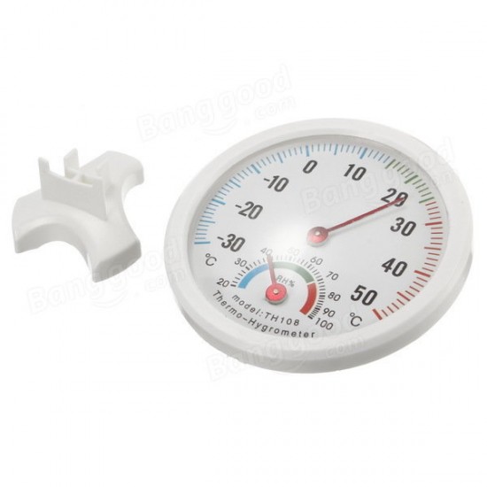 -35-55°C Mini Indoor Analog Temperature Humidity Meter Thermometer Hygrometer