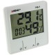 HS-1 Digital LCD Weather Station Thermometer Hygrometer Electronic Temperature Humidity Meter Alarm Clock Indoor