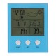 CH-904 Digital Thermometer Hygrometer Temperature Humidity Tester LED Backlight Time Date Calendar Alarm Clock Display Indoor