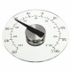 Clear Fahrenheit Celsius Degree Circular Outdoor Thermometer Hygrometer Temperature Humidity Meter