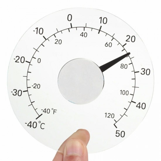 Clear Fahrenheit Celsius Degree Circular Outdoor Thermometer Hygrometer Temperature Humidity Meter Clear Fahrenheit Celsius Degree Circular Outdoor Thermometer Hygrometer Temperature Humidity Meter