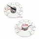 Clear Fahrenheit Celsius Degree Circular Outdoor Thermometer Hygrometer Temperature Humidity Meter Clear Fahrenheit Celsius Degree Circular Outdoor Thermometer Hygrometer Temperature Humidity Meter