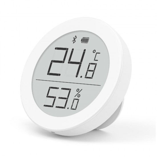 Digital bluetooth Thermometer Hygrometer 0~50 °C Electronic Ink Screen Work with App