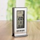 Clock + LCD Digital Day Hygrometer Humidity Thermometer Temperature Meter Indoor