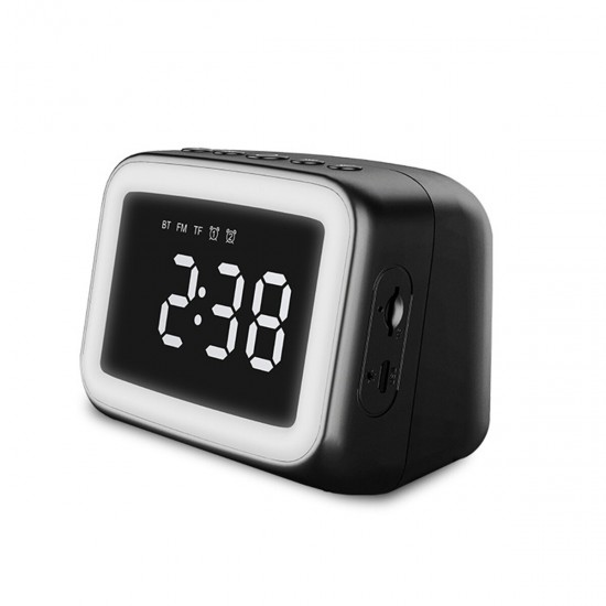 Digital Alarm Clock FM Radio Wireless bluetooth 5.0 LED Mirror With Speaker Digital Alarm Clock FM Radio Wireless bluetooth 5.0 LED Mirror With Speaker