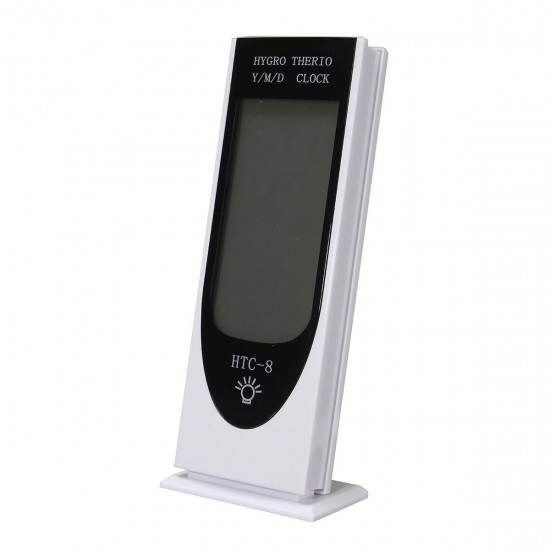 Digital Large LCD Alarm Clock Thermometer Calendar Hygrometer with Night Light Digital Large LCD Alarm Clock Thermometer Calendar Hygrometer with Night Light