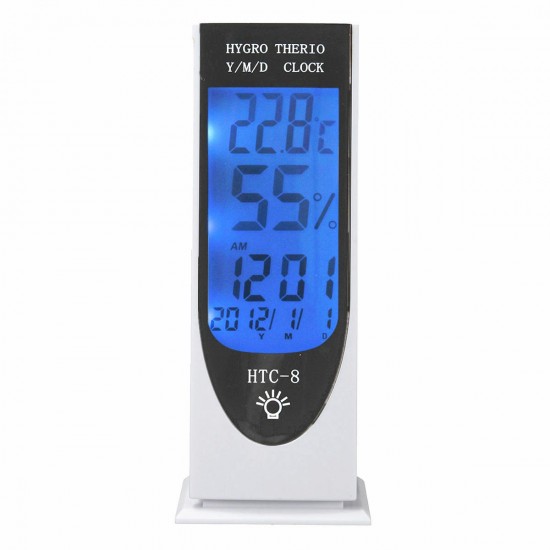 Digital Large LCD Alarm Clock Thermometer Calendar Hygrometer with Night Light Digital Large LCD Alarm Clock Thermometer Calendar Hygrometer with Night Light