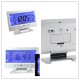 Digital Table Clock Snooze Calendar Temperature Alarm LCD Backlight