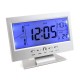 Digital Table Clock Snooze Calendar Temperature Alarm LCD Backlight
