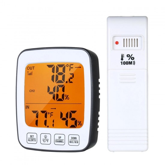 Digital Temperature & Humidity Meter Thermo-hygrometer °C/°F Thermometer Hygrometer