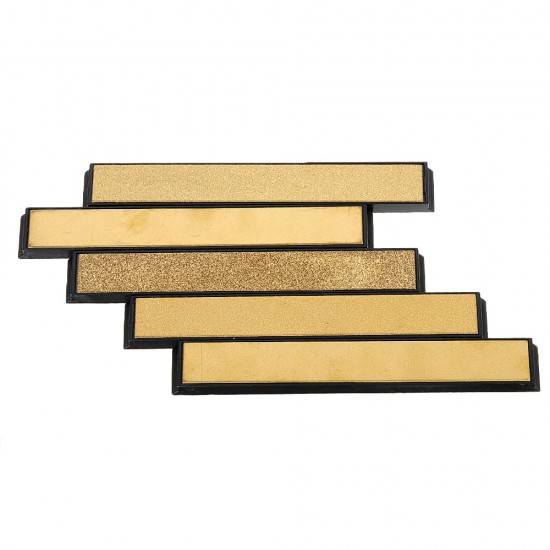5PCS Titanium Coated Diamond Knifes Sharpener 80/200/600/1000/2000 Grit Angle Sharpening Sharpen Stone Whetstone Bar with Base 5PCS Titanium Coated Diamond Knifes Sharpener 80/200/600/1000/2000 Grit Angle Sharpening Sharpen Stone Whetstone Bar with Base