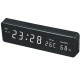 Electronic LED Digital Thermometer Hygrometer Temperature Humidity Display Wall Clock Electronic LED Digital Thermometer Hygrometer Temperature Humidity Display Wall Clock