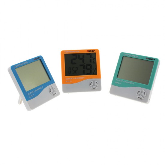 Electronic Temperature Humidity Meter Thermometer Hygrometer Weather Alarm Clock Electronic Temperature Humidity Meter Thermometer Hygrometer Weather Alarm Clock