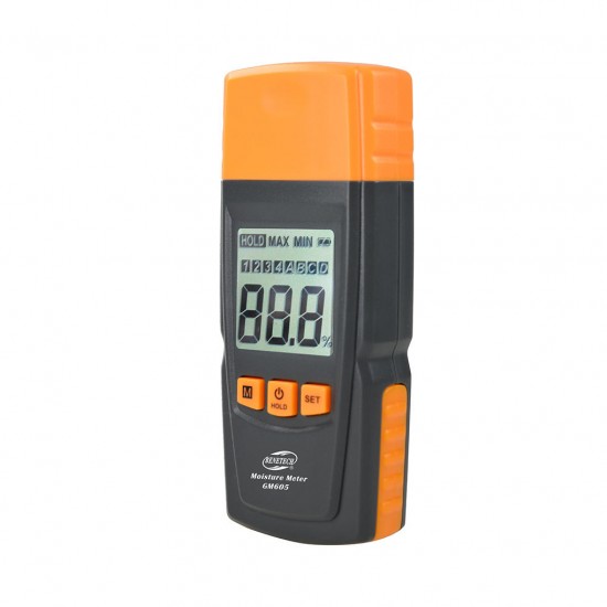 GM605 Digital LCD Display Wood Moisture Meter Humidity Tester Timber Damp Detector Portable Wood Moisture Meter GM605 Digital LCD Display Wood Moisture Meter Humidity Tester Timber Damp Detector Portable Wood Moisture Meter