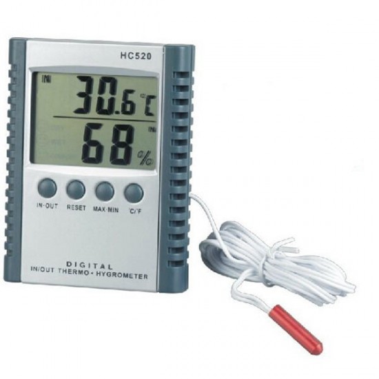 HC-520 Digital IN-Outdoor Thermometer Hygrometer HC-520 Digital IN-Outdoor Thermometer Hygrometer