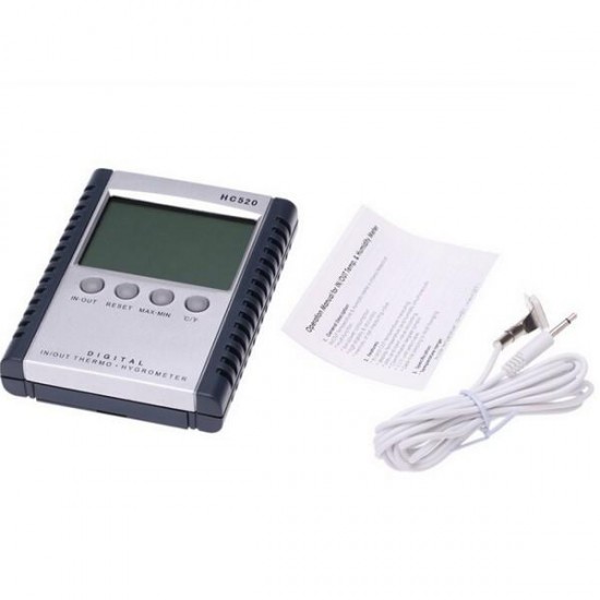 HC-520 Digital IN-Outdoor Thermometer Hygrometer