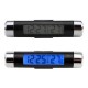 High 2 in 1 Digital LCD Display Screen Hygrometer Thermometer Car Time Clock Car Styling Blue Backlight Auto Accessories Air Vent Outlet High 2 in 1 Digital LCD Display Screen Hygrometer Thermometer Car Time Clock Car Styling Blue Backlight Auto Accessories Air Vent Outlet