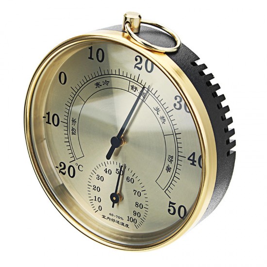 High Precision Household Indoor Outdoor Thermometer Hygrometer Air Psychrometer Aluminum Shell High Precision Household Indoor Outdoor Thermometer Hygrometer Air Psychrometer Aluminum Shell