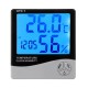 Indoor Digital Thermo-hygrometer LCD Temperature Humidity Weather Alarm Clock Indoor Digital Thermo-hygrometer LCD Temperature Humidity Weather Alarm Clock