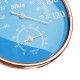 Large Round Fahrenheit Celsius Thermometer Hygrometer Temperature Humidity Monitor Meter Gauge