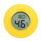 Mini Digital LCD Temperature Humidity Meter Thermometer Hygrometer Round