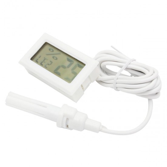 Mini Digital Thermometer Hygrometer Humidity LCD Monitor Probe for Egg Incubator Mini Digital Thermometer Hygrometer Humidity LCD Monitor Probe for Egg Incubator