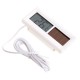 Potable Waterproof LCD Solar Digital Thermometer Sensor with 0.75M Cable Household Thermometers Potable Waterproof LCD Solar Digital Thermometer Sensor with 0.75M Cable Household Thermometers