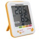 S-WS18 Hygrometer Thermometer Indoor Outdoor Humidity Monitor Digital LCD Temperature Clock Thermo Hygrometer Meter with Min/ Max Value Alarm S-WS18 Hygrometer Thermometer Indoor Outdoor Humidity Monitor Digital LCD Temperature Clock Thermo Hygrometer Meter with Min/ Max Value Alarm