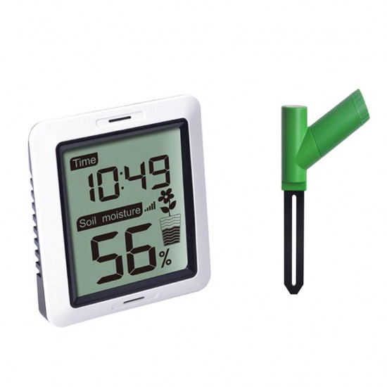 Soil Moisture Monitor Wireless Battery Powered, Wireless Soil Moisture with Display Soil Moisture Monitor Wireless Battery Powered, Wireless Soil Moisture with Display