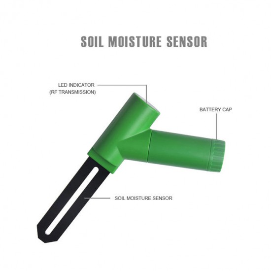 Soil Moisture Monitor Wireless Battery Powered, Wireless Soil Moisture with Display Soil Moisture Monitor Wireless Battery Powered, Wireless Soil Moisture with Display