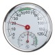 Stainless Steel Thermometer/Hygrometer for Sauna Room Temperature Humidity Meter Stainless Steel Thermometer/Hygrometer for Sauna Room Temperature Humidity Meter