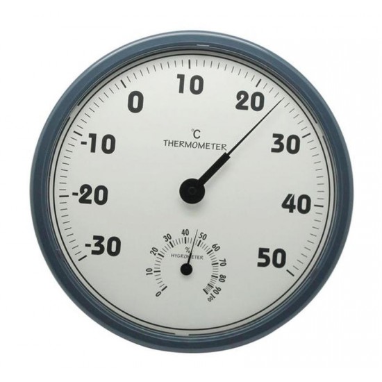 TH306 305mm 2 in 1 Large Screen Indoor Analog Thermometer and Hygrometer Instrument