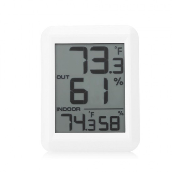 TS - FT0423 Wireless Digital Hygrometer Thermometer Temperature / Humidity Gauge Meter with Outdoor Sensor TS - FT0423 Wireless Digital Hygrometer Thermometer Temperature / Humidity Gauge Meter with Outdoor Sensor