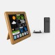 TS-3310-WG Full Touch Screen Wireless Weather Station Multi-function Color Screen Indoor and Outdoor Temperature Humidity Meter Clock Weather Forecast Station TS-3310-WG Full Touch Screen Wireless Weather Station Multi-function Color Screen Indoor and Outdoor Temperature Humidity Meter Clock Weather Forecast Station