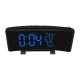TS-5210 Thermometer Hygrometer Digital Clock 3 Color Projection LED Switch Display Time Clock Temperature Humidity FM Radio