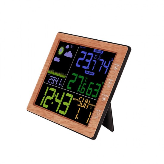 TS-8210 Digital LCD Wireless Professional Weather Station Temperature Tester Thermometer Humidity Monitor TS-8210 Digital LCD Wireless Professional Weather Station Temperature Tester Thermometer Humidity Monitor