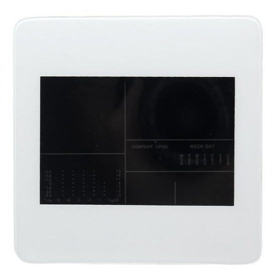 TS-S61 Themometer Hygrometer Calendar Clock Temperature Meter °°Humidity Meter