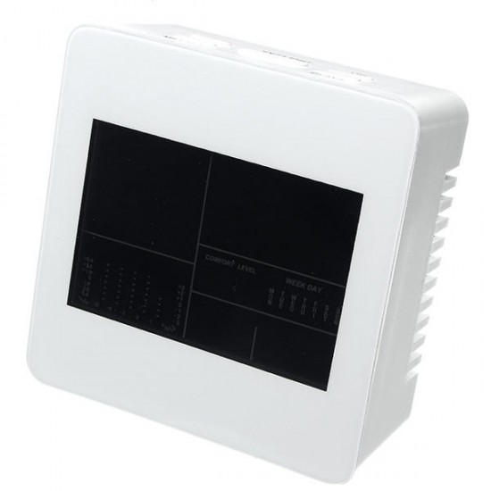 TS-S61 Themometer Hygrometer Calendar Clock Temperature Meter °°Humidity Meter TS-S61 Themometer Hygrometer Calendar Clock Temperature Meter °°Humidity Meter
