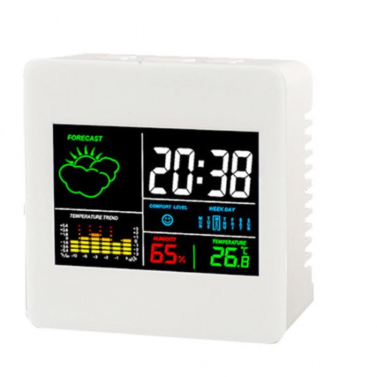 TS-S61 Themometer Hygrometer Calendar Clock Temperature Meter °°Humidity Meter TS-S61 Themometer Hygrometer Calendar Clock Temperature Meter °°Humidity Meter