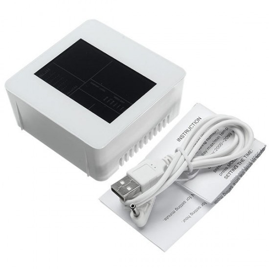 TS-S61 Themometer Hygrometer Calendar Clock Temperature Meter °°Humidity Meter TS-S61 Themometer Hygrometer Calendar Clock Temperature Meter °°Humidity Meter