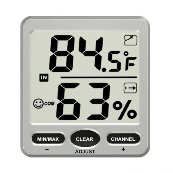 TS-WS-07-C1 8 Channel Wireless Weather Station Indoor Outdoor Thermometer Hygrometer Console TS-WS-07-C1 8 Channel Wireless Weather Station Indoor Outdoor Thermometer Hygrometer Console