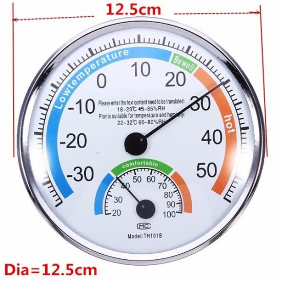 Thermometer Hygrometer Weather Meter for Indoor Outdoor Offices Laboratory