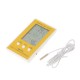 Thermostat LCD Digital Thermometer Hygrometer Temperature Meter With Sensor