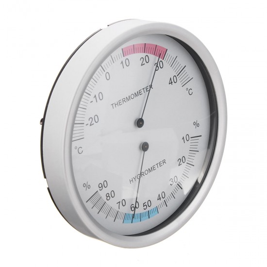 Two In One Wall Hanging Barometer Weather Thermometer Hygrometer Home 132mm Two In One Wall Hanging Barometer Weather Thermometer Hygrometer Home 132mm