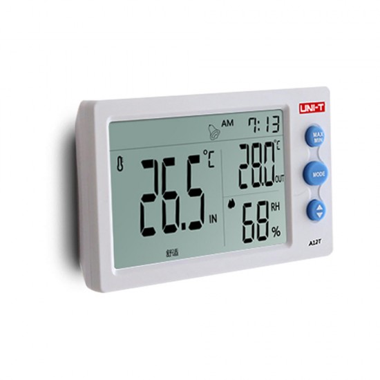 A13T Digital Temperature Thermometer Indoor Outdoor Instrument Alarm Clock Weather Station