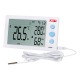 A13T Digital Temperature Thermometer Indoor Outdoor Instrument Alarm Clock Weather Station