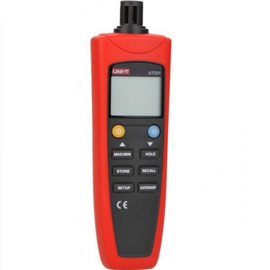 UT331 Digital Thermo-hygrometer Thermometer Temperature Humidity Moisture Tester with LCD Backlight USB