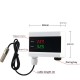 WIFI Smart Temperature Humidity Alarm Sensor Thermometer Hygrometer Detector Home Digital Display Android App Alert WIFI Smart Temperature Humidity Alarm Sensor Thermometer Hygrometer Detector Home Digital Display Android App Alert